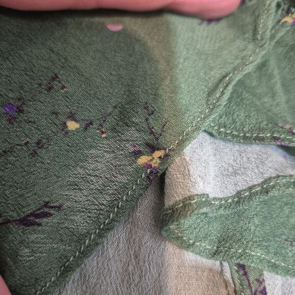 Preen Line By Thornton Bregazzi Women's Green Waterfall Wrap Skirt XS - Picture 3 of 9